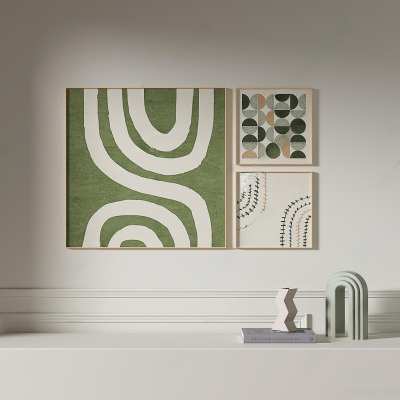 现代装饰画3D模型下载